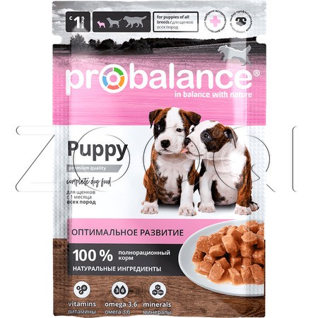 Probalance Puppy Immuno Protection для щенков, 85 г