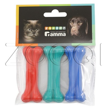 Gamma Игрушка для собак из резины "Кость литая №1"