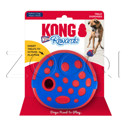 KONG Игрушка Rewards Wally для собак, 13 см