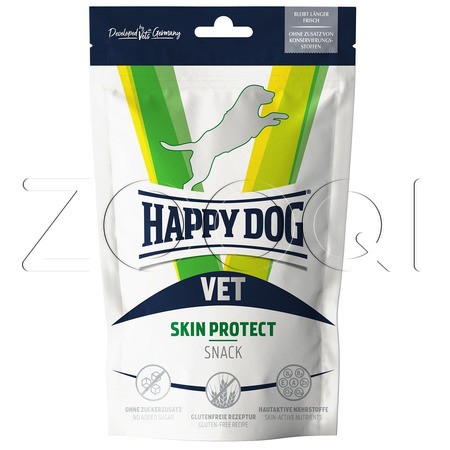Happy Dog VET Snack Skin Protect для взрослых собак с чувствительной кожей, 100 г