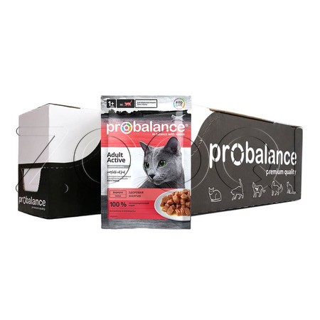 Probalance Active для подвижных кошек, 85 г