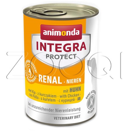 Animonda Integra Protect для собак при заболевании почек (курица)