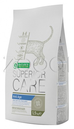 Nature's Protection Superior Care Anti Age Cat, 1.5 кг