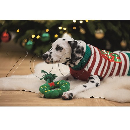 Beeztees Игрушка «Рождественский венок» для собак, 30.5 см