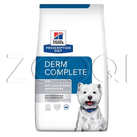 Hill's Prescription Diet Derm Complete Mini для собак мелких пород
