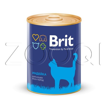 Brit Premium Cat (Индейка), 340 г