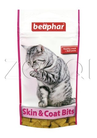 Beaphar Подушечки Skin & Coat Bits