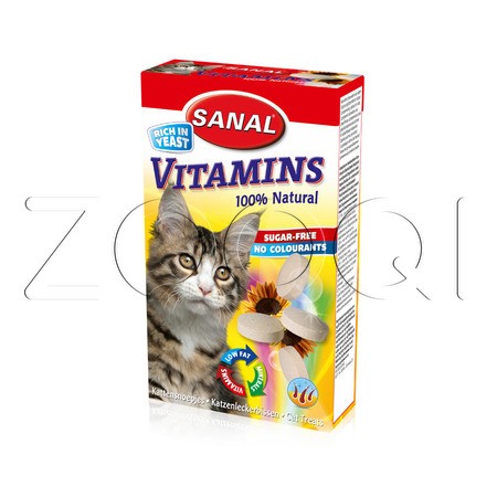 Витаминный комплекс для кошек Sanal Vitamins