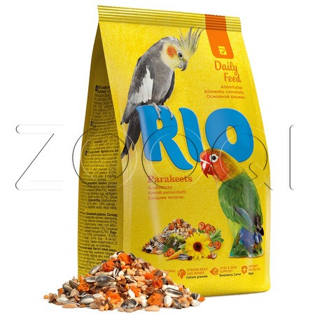 Rio Основной рацион для средних попугаев