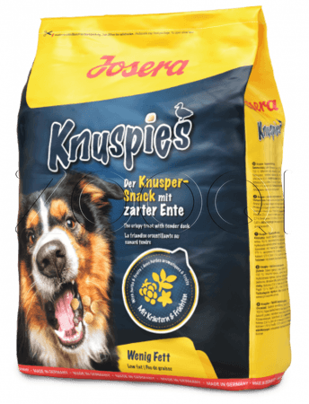 Josera Knuspies (27/6) дрессировочные снеки для собак (мясо утки)