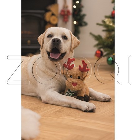 Beeztees Игрушка «Рождественский олень Виксэн» для собак, 26.5 см