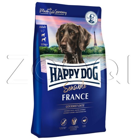 Happy Dog Sensible France Duck 20/10 (утка, картофель)