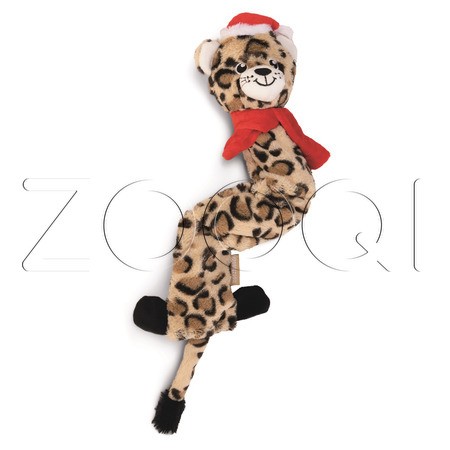 Beeztees Игрушка «Рождественский леопард» для собак, 22 см