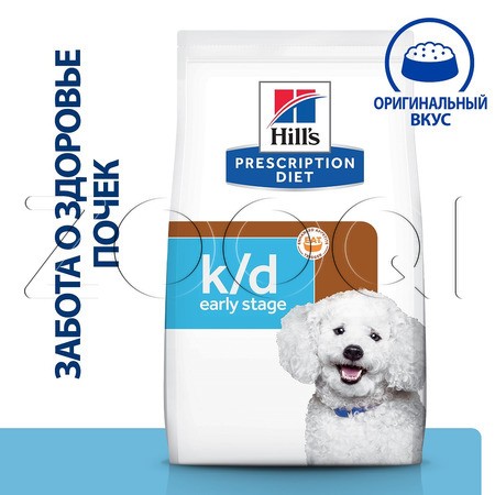 Hill's Prescription Diet k/d Early Stage для взрослых собак