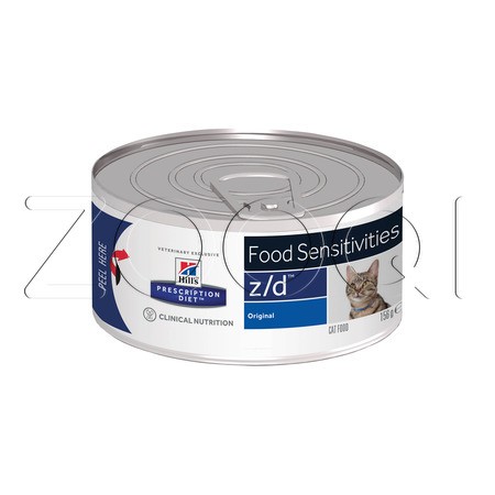 Hill's z/d Food Sensitivities для кошек, 156 г