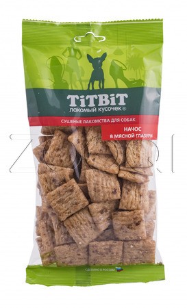 TiTBiT Начос в мясной глазури для собак «Золотая коллекция», 130 г