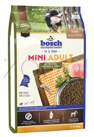 Bosch Mini Adult Poultry&millet (Птица, просо)
