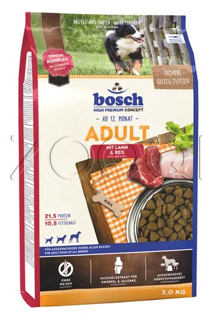 Bosch Adult Lamb&Rice (Ягненок, рис)