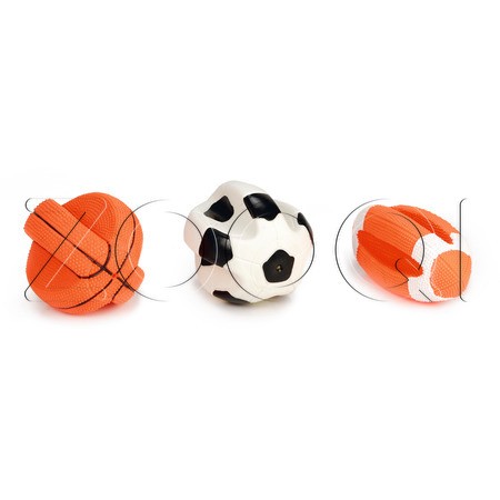 Beeztees Виниловый спортивный мяч для собак, 16 см