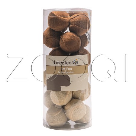 Beeztees Игрушка «Теннисный мяч» для кошек, в ассортименте, 4 см