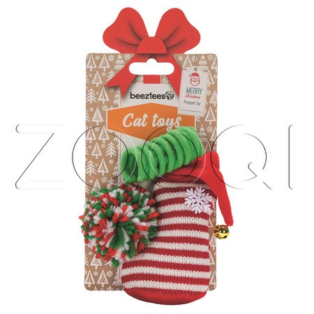 Beeztees Игрушка «Рождественская забава» для кошек, 3 шт