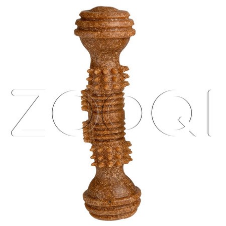 INDIGO Игрушка «Шкант» с древесным волокном для собак, 14,2x3,8 см