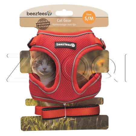 Beeztees Шлейка с поводком «Parinca» для кошек