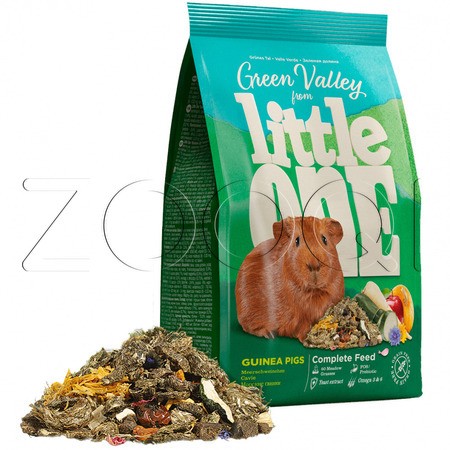 Сухой корм Little One Зеленая долина из разнотравья для морских свинок, 750 г