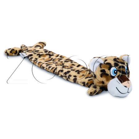 Beeztees Игрушка для собак плюшевый леопард «Abu», 53 x 10 х 5 см