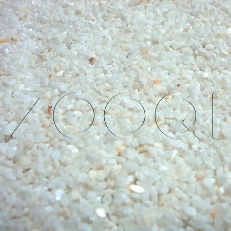 Zoologia Песок окрашенный 0,8-2мм, белый, 2 кг