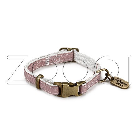 Beeztees Ошейник нейлоновый «Virante» для собак, светло-розовый (35-50 см х 20 мм)