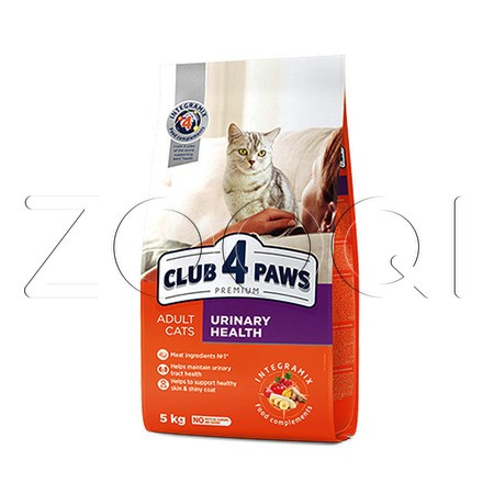 Club 4 Paws Premium для кошек с эффектом поддержания здоровья мочевыводящей системы