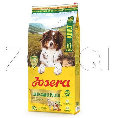 Корм Josera Adult with Lamb & Sweet Potato (All sizes 25/16) для собак (ягненок, батат)