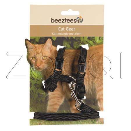 Beeztees Шлейка нейлоновая для кошек, 130 см х10 мм