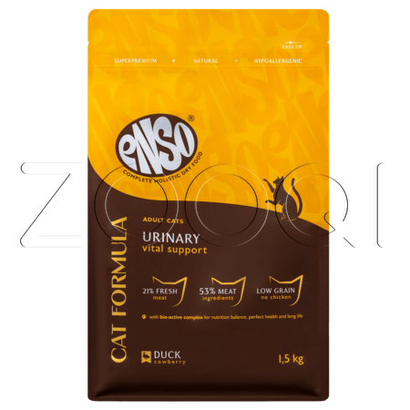 Корм ENSO Cat Formula Urinary для кошек (утка, брусника)