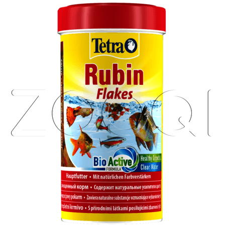 Tetra Rubin Flakes смесь хлопьев для усиления естественной окраски тропических рыб