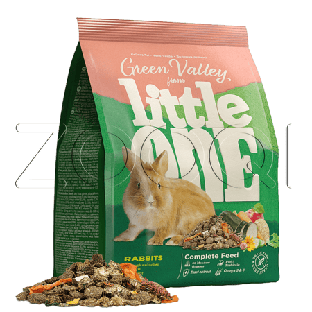 Little One Зеленая долина сухой корм из разнотравья для кроликов, 750 г