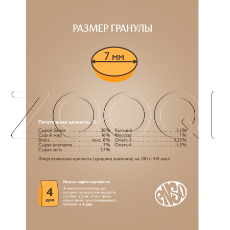 Корм ENSO Dog Formula Perfect Start для щенков (утка, яблоко)