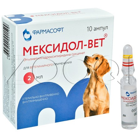 Мексидол-Вет 5% Раствор для инъекций для кошек и собак