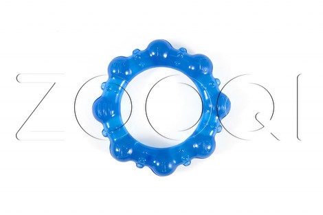 Игрушка жевательная Кольцо d 9 см (голубой)