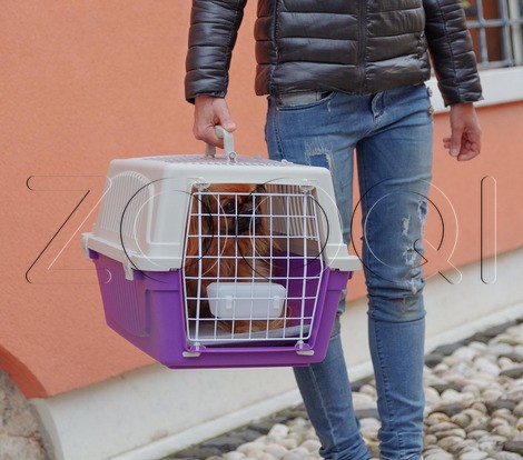 Ferplast Переноска ATLAS OPEN для кошек и собак (с ковриком и поилкой )