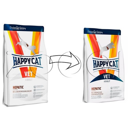 Happy Cat VET Diet Hepatic при заболеваниях печени, печеночной энцефалопатии