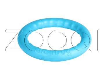 Кольцо для апортировки PitchDog30, голубой, диаметр 28 см