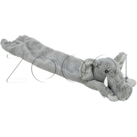 Trixie Игрушка плюшевая для собак «Болтающийся слон», 50 см