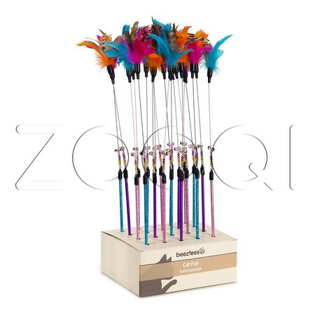 Beeztees Игрушка-дразнилка «Plumo» для кошек, 50 см