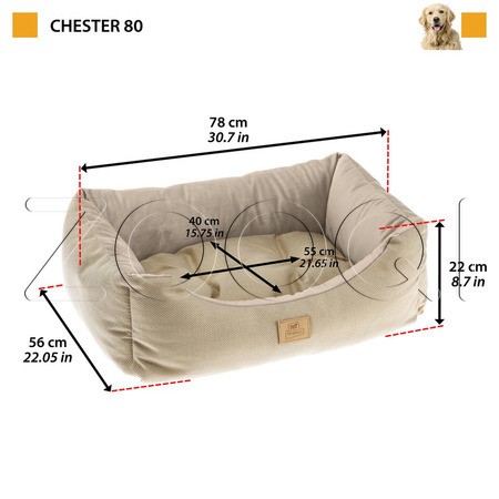 Ferplast Софа CHESTER 80 для собак