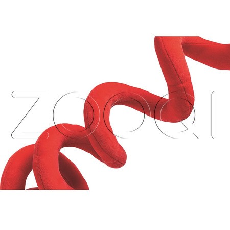 Beeztees Игрушка спираль «Санта-Клаус» для собак, 32,5 см