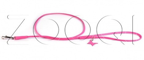 Поводок "CoLLaR Glamour" круглый (ш 6мм, д 122 см), розовый