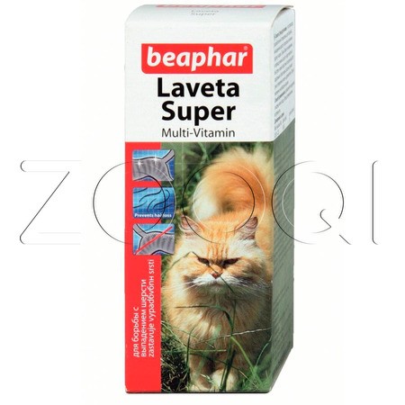 Витамины для шерсти Laveta Super for Cats, 50 мл