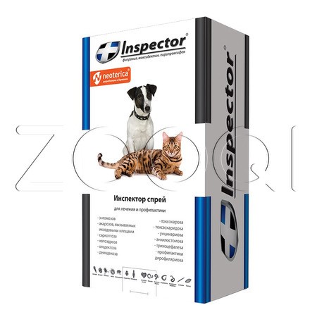 Инспектор Спрей для собак и кошек, 100 мл